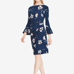 Lauren Ralph Lauren Floral-Print Bell-Sleeve Dress